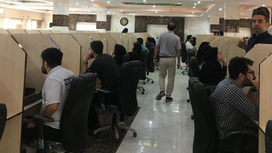 برگزاری آزمون کارآموزان گروه داخلی